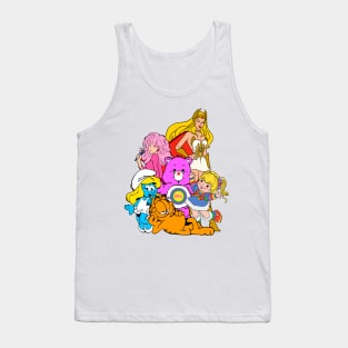 80s Cartoons Retro Tank Top